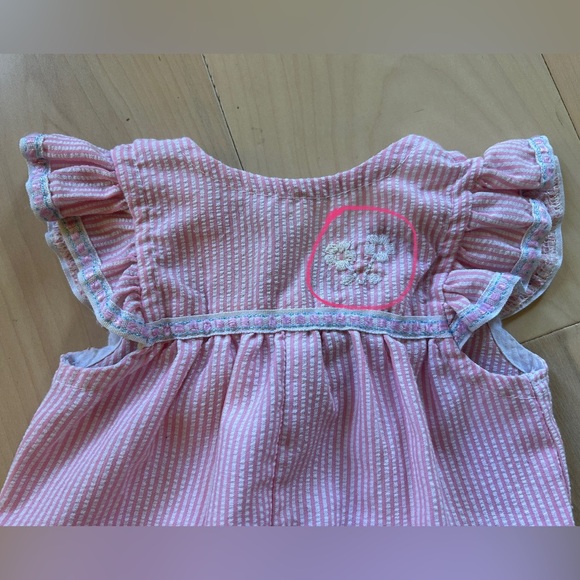 Vintage Girls Bundle Dress/Romper/Top-New York Kids/Alexis/Carter 6/12/18 Months - Picture 9 of 16